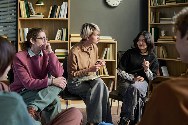 istock Diverse Young People Engaging in Open Dialogue during Group Therapy Session 2250985370