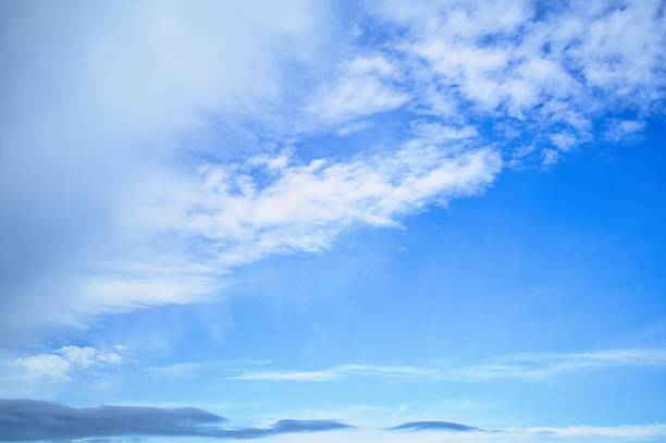 New Zealand is well know for it's wonderful clean and clear blue skies and here is one of them. Good for to replace your sky or a background.