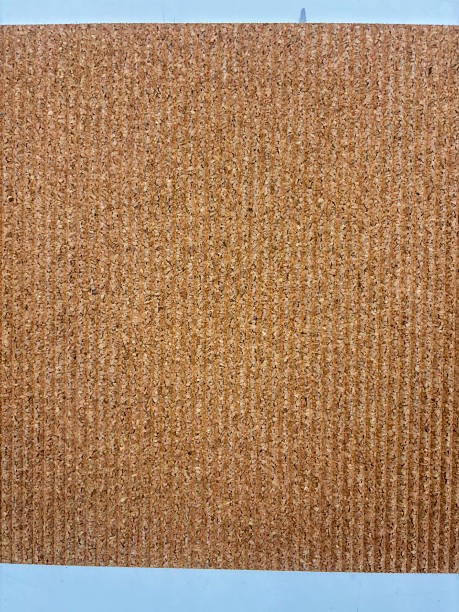 istock Ribbed cork sheet photographed from above indoors 2250997586