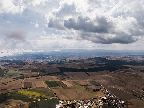 istock Agricultural landscape from above. 2251013514