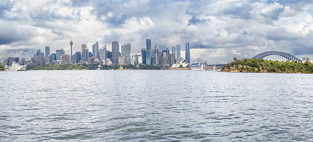 istock Sydney bay skyline from the sea 2251020538