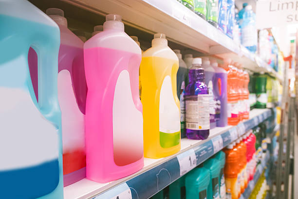 istock Cleaning products in a supermarket 2251020651