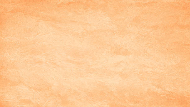 istock Abstract painted orange yellow texture background on watercolor paper for web banner wallpaper template page design 2251030129