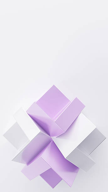 istock Colorful abstract geometric 3d background 2251034377