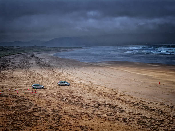 Chirihama Beach Nagisa driveway in Ishikawa, Japan