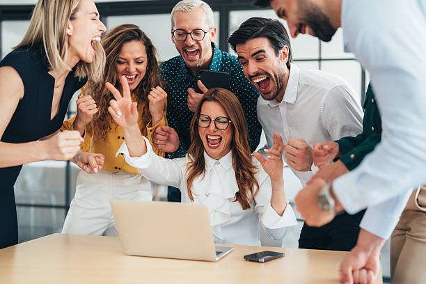 istock Celebrating Success Together 2251037160