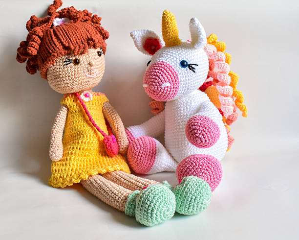 istock Crochet - Amigurumi doll. 2251037355