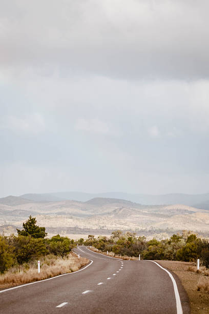 istock Empty highway in the Australian Outback in winter 2251078492