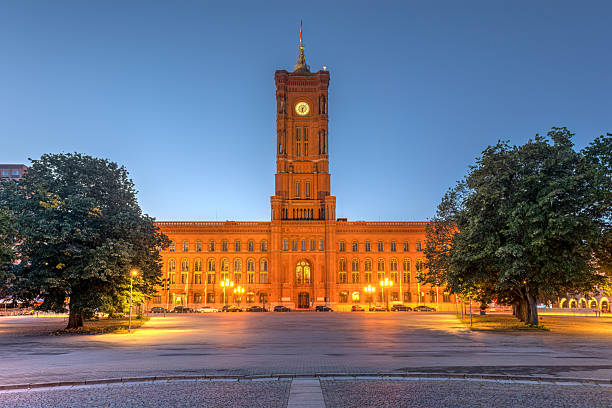 istock The Berlin Town Hall at twilight 2251101545