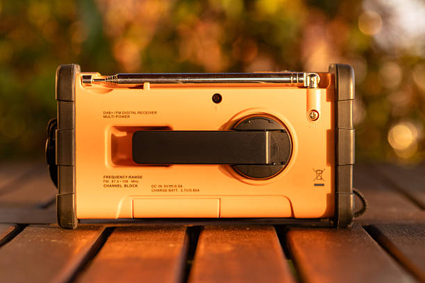 istock Portable Hand-Crank Dynamo Radio With Durable Design and Outdoor Functionality 2251102070