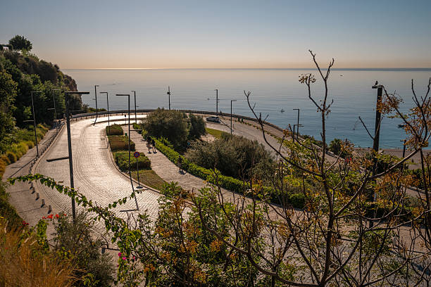 Antalya Konyaalti coast and the variant that goes down towards the coast