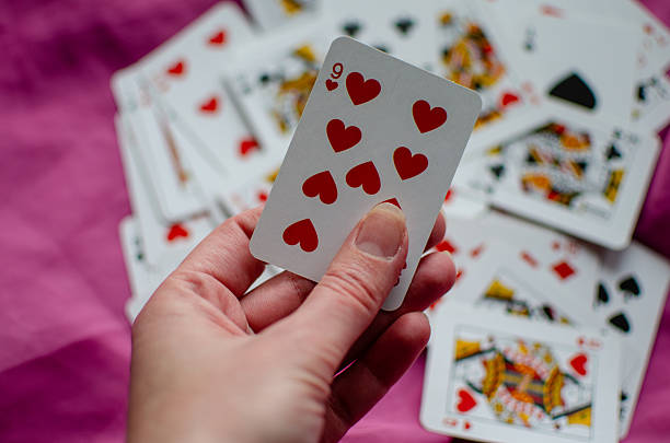 Queen Of Hearts Isolated (clipping path included)