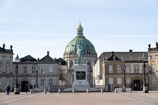 istock Grand Amalienborg Palace square. 2251119913