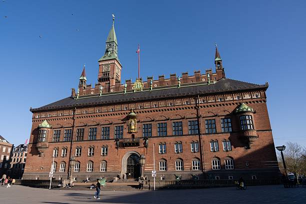 istock Wide view of Copenhagen's City Hall. 2251119961