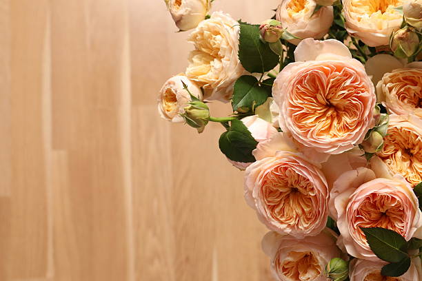 beautiful bouquet of peony roses