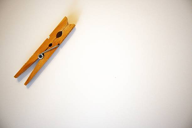 cloth hanger clipper close up