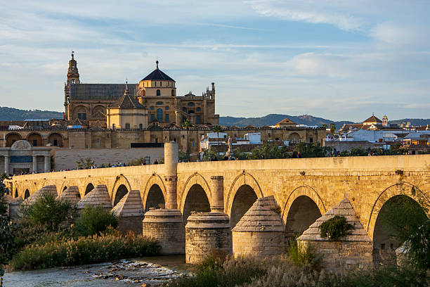 istock Roman bridge and mosque 2251143756