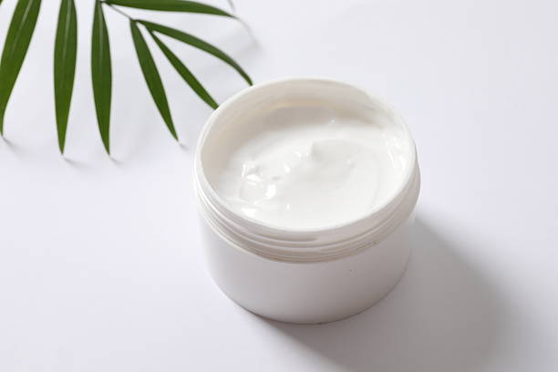 istock Jar of body cream on a white background 2251150985