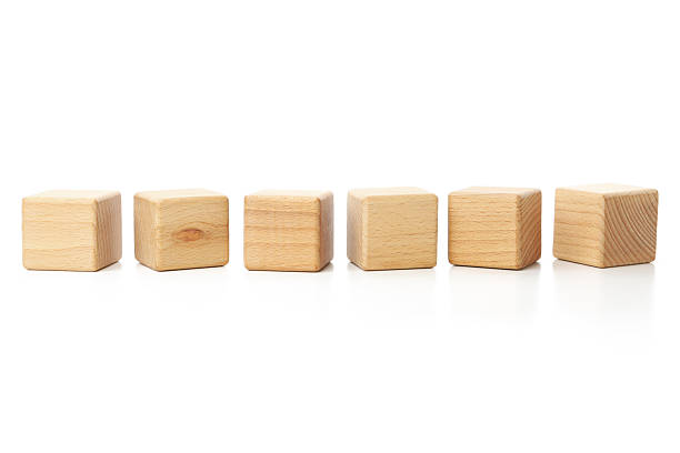 istock Blank wooden cubes for different concepts, isolated on white bac 2251151861
