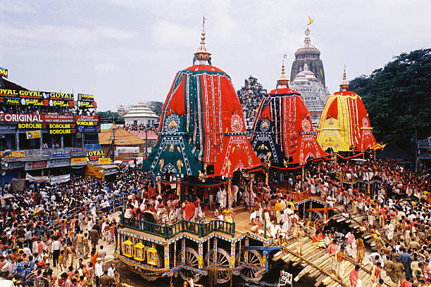 Rath Yatra in Odisha is a massive Hindu festival in Puri celebrating Lord Jagannath, his brother Balabhadra, and sister Subhadra, who are pulled on giant wooden chariots from the Jagannath Temple to the Gundicha Temple