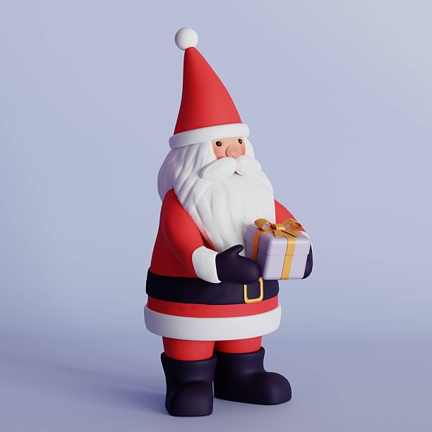 istock Santa Clause holding a giftbox for New Year or Christmas 2251158511