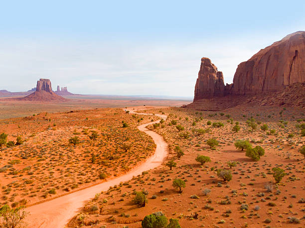 USA, Utah, Monument Valley, Navajo tribal park.