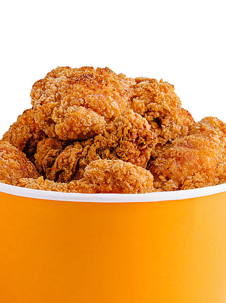 istock Crispy fried chicken in a container ready to be served at a gathering 2251160016
