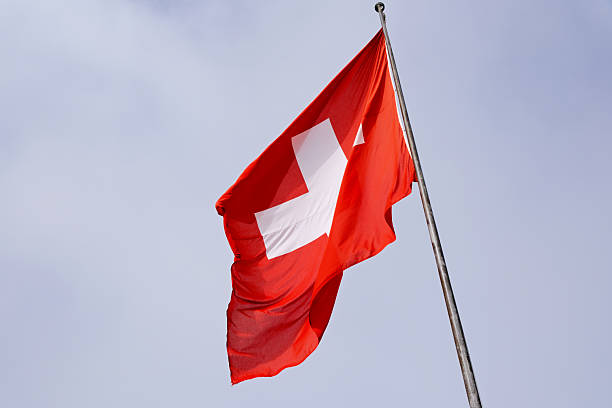 istock Flag of Switzerland close up 2251176861
