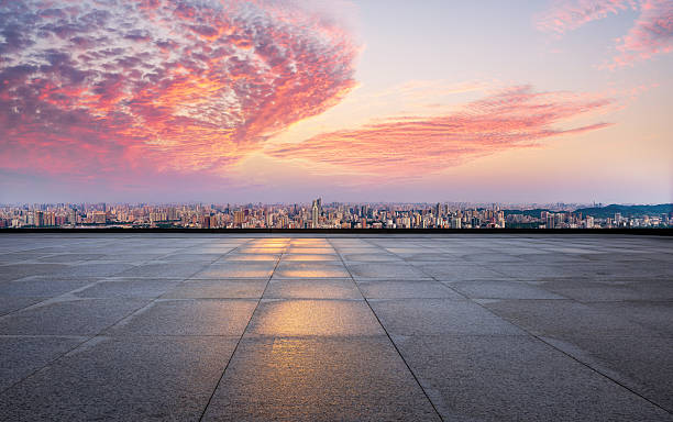 istock City square and skyline background 2251177175