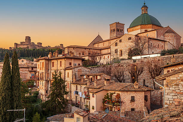 istock Assisi, Italy Old Town Skyline 2251178899