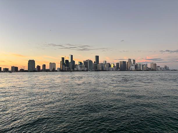 istock Miami Sunset City View 2251179159