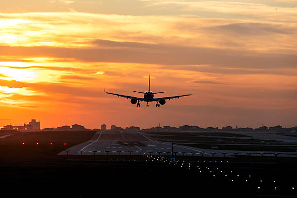 istock Airliner descending into Sky Harbor Airport. 2251180219