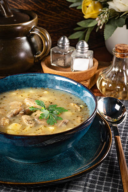 istock Sour soup in bowl. 2251183451