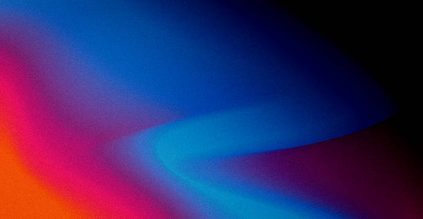 istock Colorful abstract gradient with bright blue, pink, and orange hues blending seamlessly into a textured artistic background, creating a vivid modern visual style. 2251188480