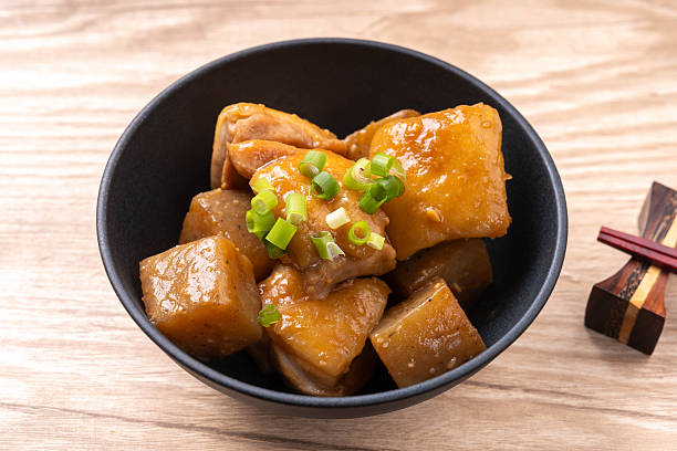 istock Stir-fried chicken and konjac with miso 2251206958