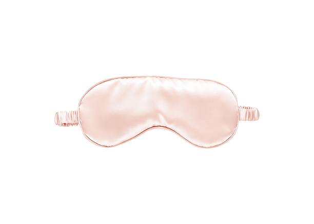 istock Isolated Silk Sleep Mask In Soft Pink On Transparent Background 2251211415