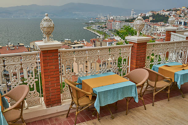 istock Izmir, Turkey - MAY 4, 2018 : Historical Elevator view in Izmir. Elevator is running between Halilrifatpasa districts in Izmir 2251214786