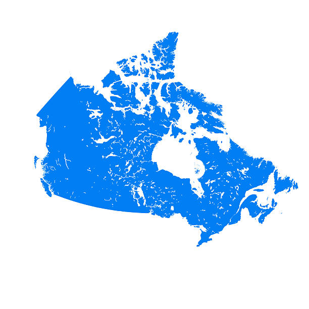 istock Map of Canada, sign silhouette. World Map Globe. Vector Illustration isolated on white background. North America continent 2251216445