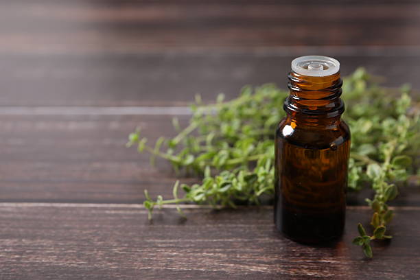 istock Thyme extract essential oil. nature green. 2251220998