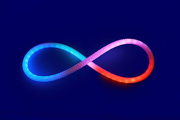 istock Neon Infinity. Autism Awareness or neurodiversity symbol. 2251222658
