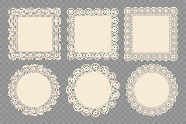 Ruffle border Clipart Vector PNG , SVG, EPS, PSD, AI