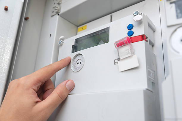istock Electric energy meter measuring power usage 2251232442