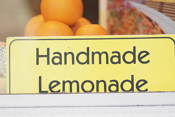 Fresh Lemons in a Basket Ready for Use