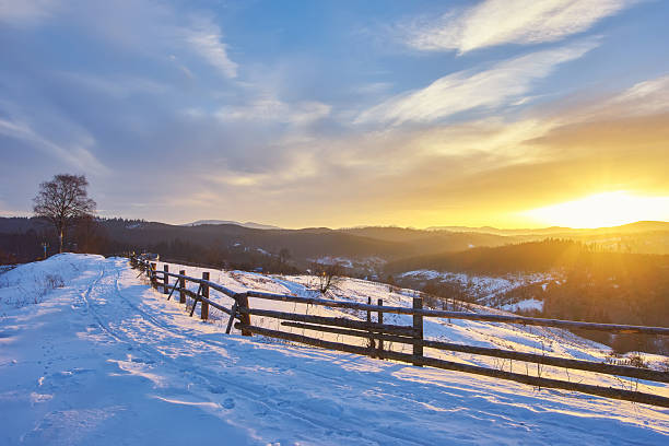 istock Beautiful winter landscape in mountains 2251235802