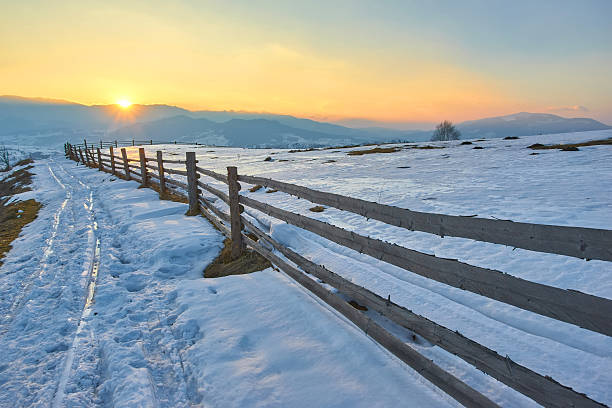 istock Beautiful winter landscape in mountains 2251235836