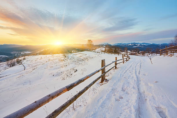 istock Beautiful winter landscape in the mountains. 2251235959