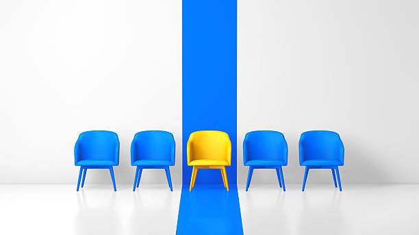 istock Bold Contrast Seating Arrangement (3D) 2251250795