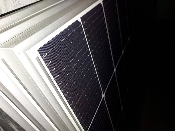 istock Solar Panel Design Showing Dark Cells for Energy Collection and Light Absorption 2251252481