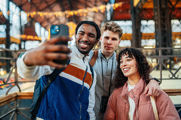 istock Selfie in a Central Market Hall 2251259824