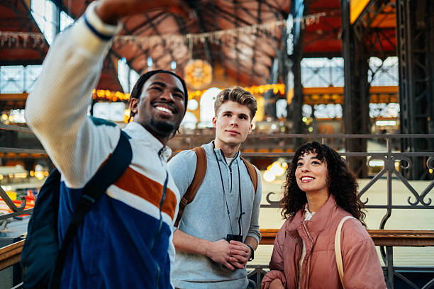 istock Selfie in a Central Market Hall 2251259838